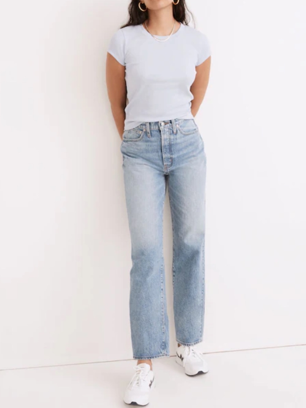 Madewell The Perfect Vintage Straight Jean in Seyland Wash 24 - Picture 5 of 14